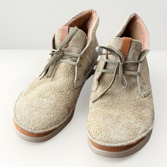 Clarks Oakland Rise Men’s Tan Suede Shoes Chukka Size 11.5 main image 9